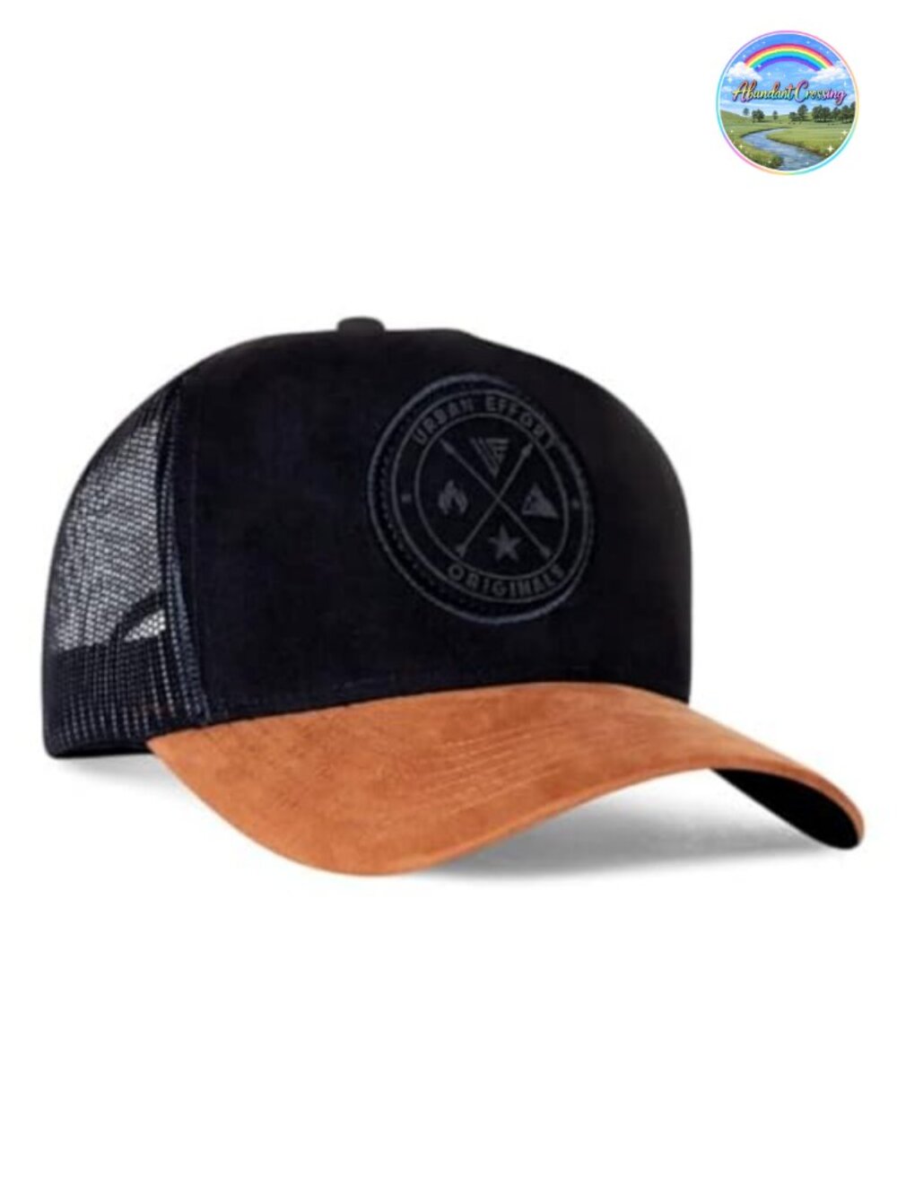 Urban Effort Trucker Hat Mesh Back Baseball Cap 5 Panel Snapback Adjustable